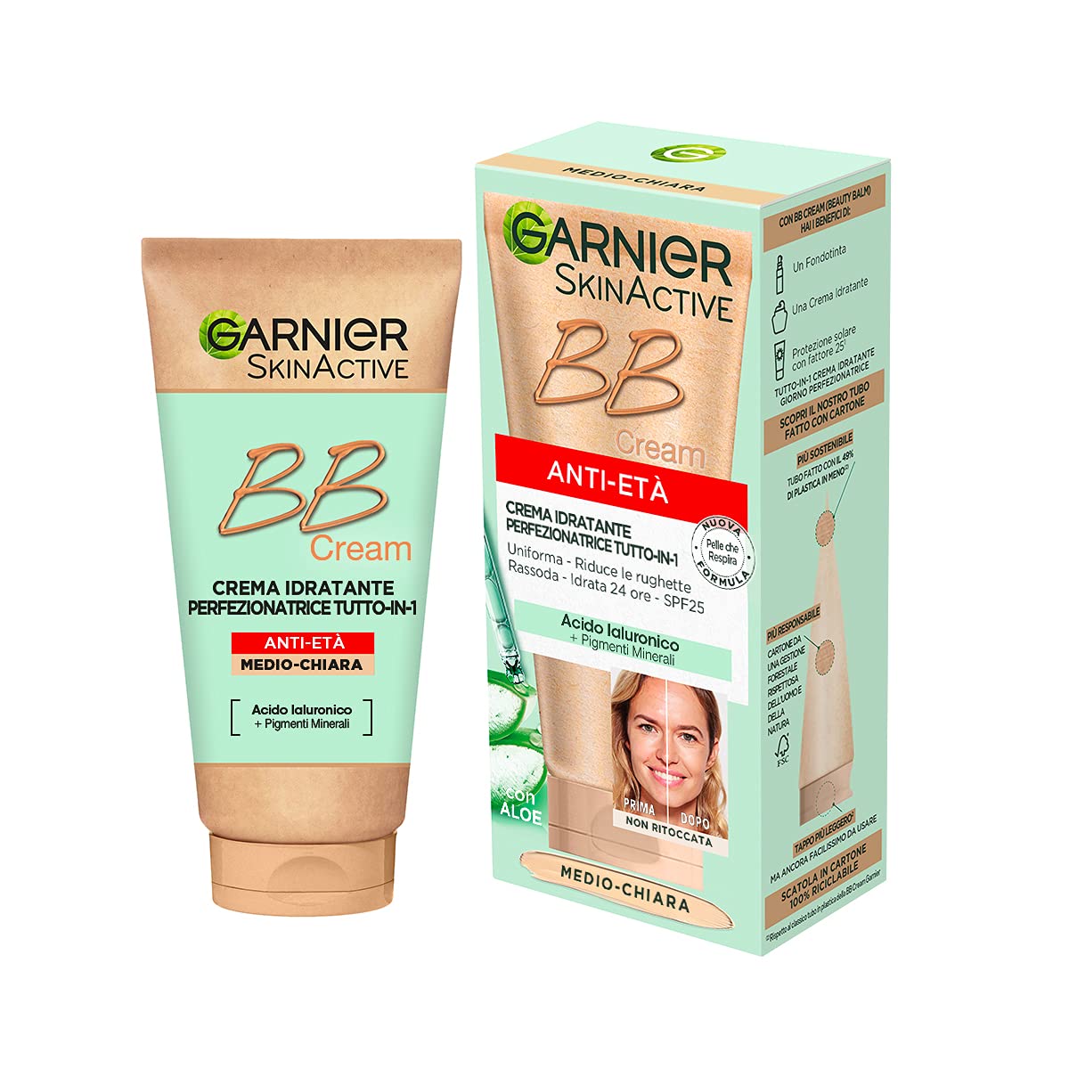 garnier-skinactive-bb-cream-anti-et-light-5-in-1-spf25-con-acido-ialuronico-e-al image 1