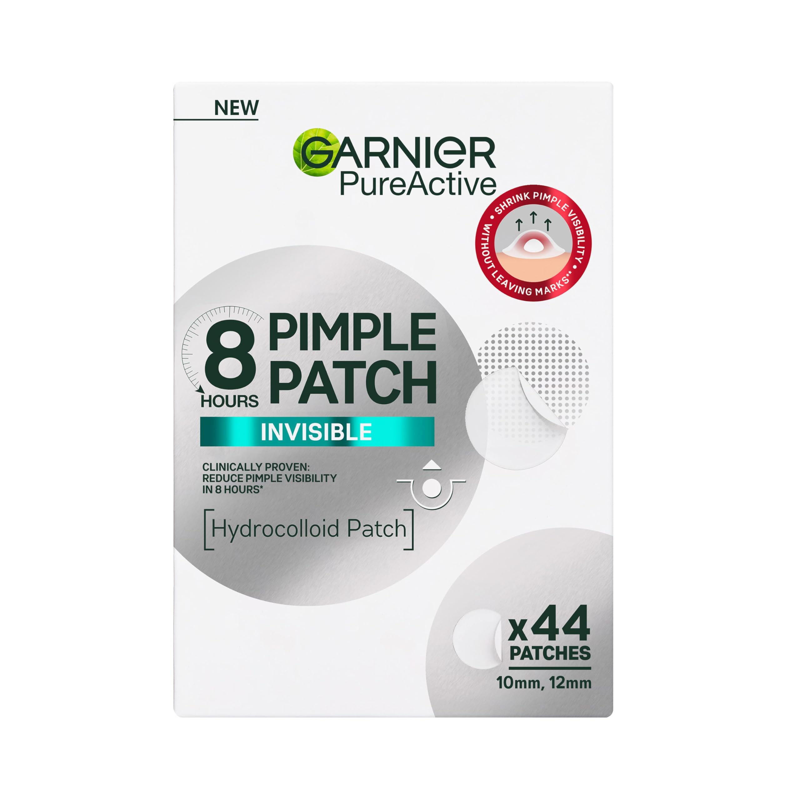 garnier-pure-active-pimple-patch-cerotti-idrocolloidali-invisibili-anti-brufoli- image 1