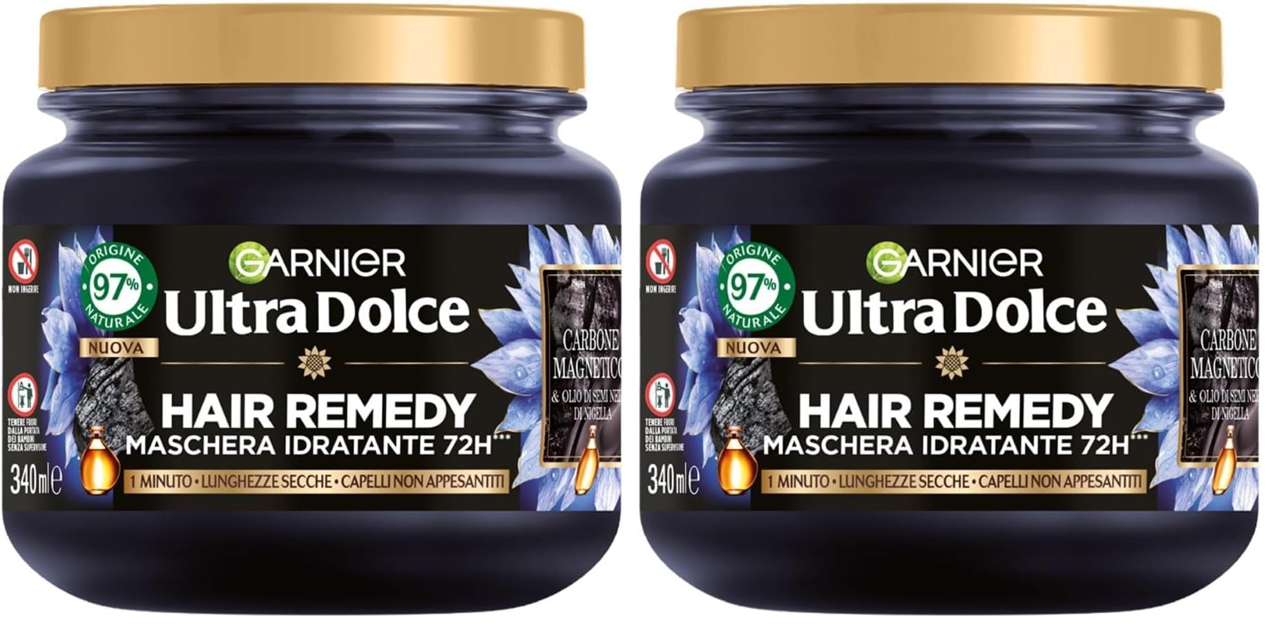 garnier-ultra-dolce-carbone-magnetico-maschera-idratante-hair-remedy-97-origine- image 7
