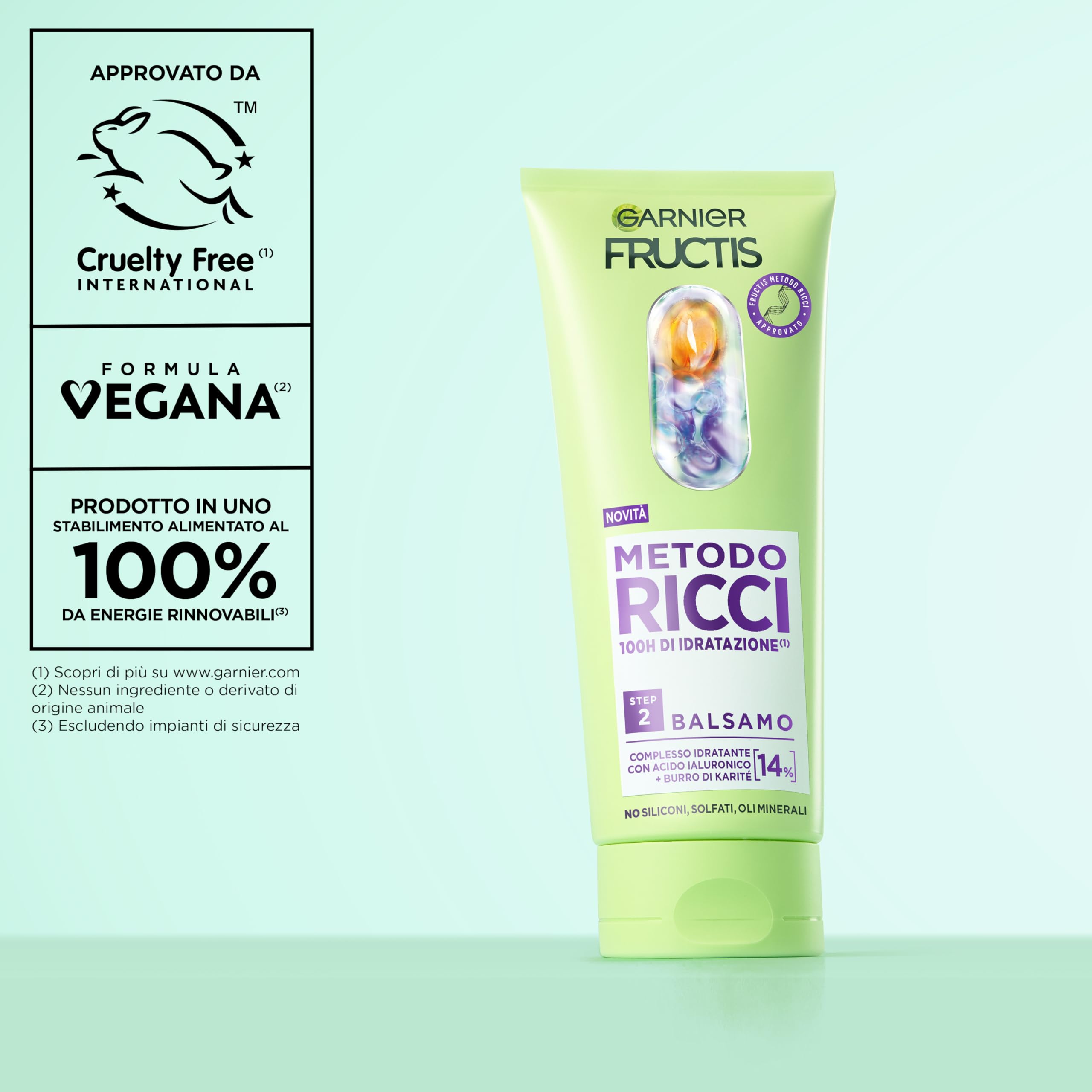 garnier-fructis-metodo-ricci-balsamo-idratante-con-14-complesso-acido-ialuronico image 7