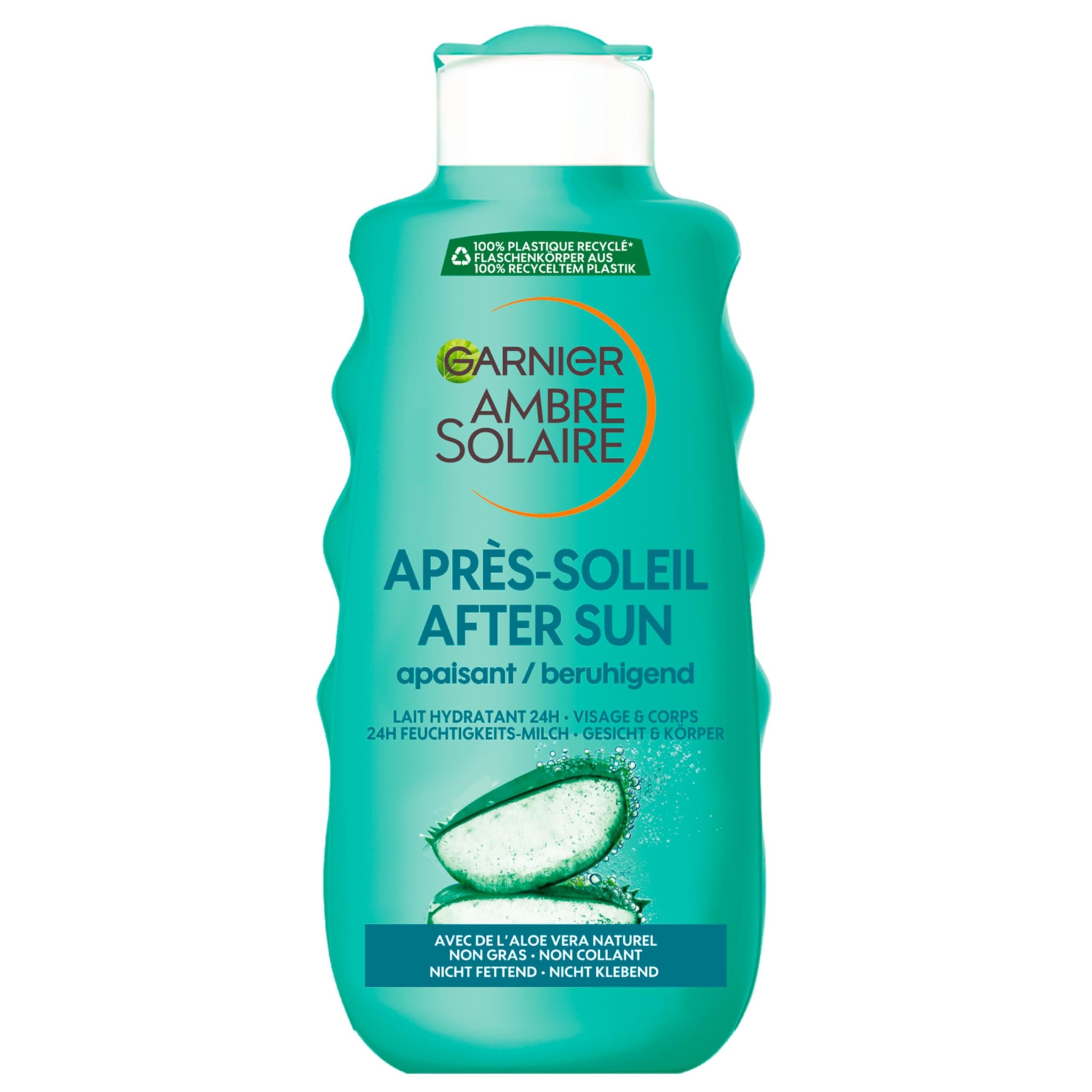 garnier-ambre-solaire-latte-doposole-rinfrescante-con-aloe-vera-per-viso-e-corpo-2 image 4