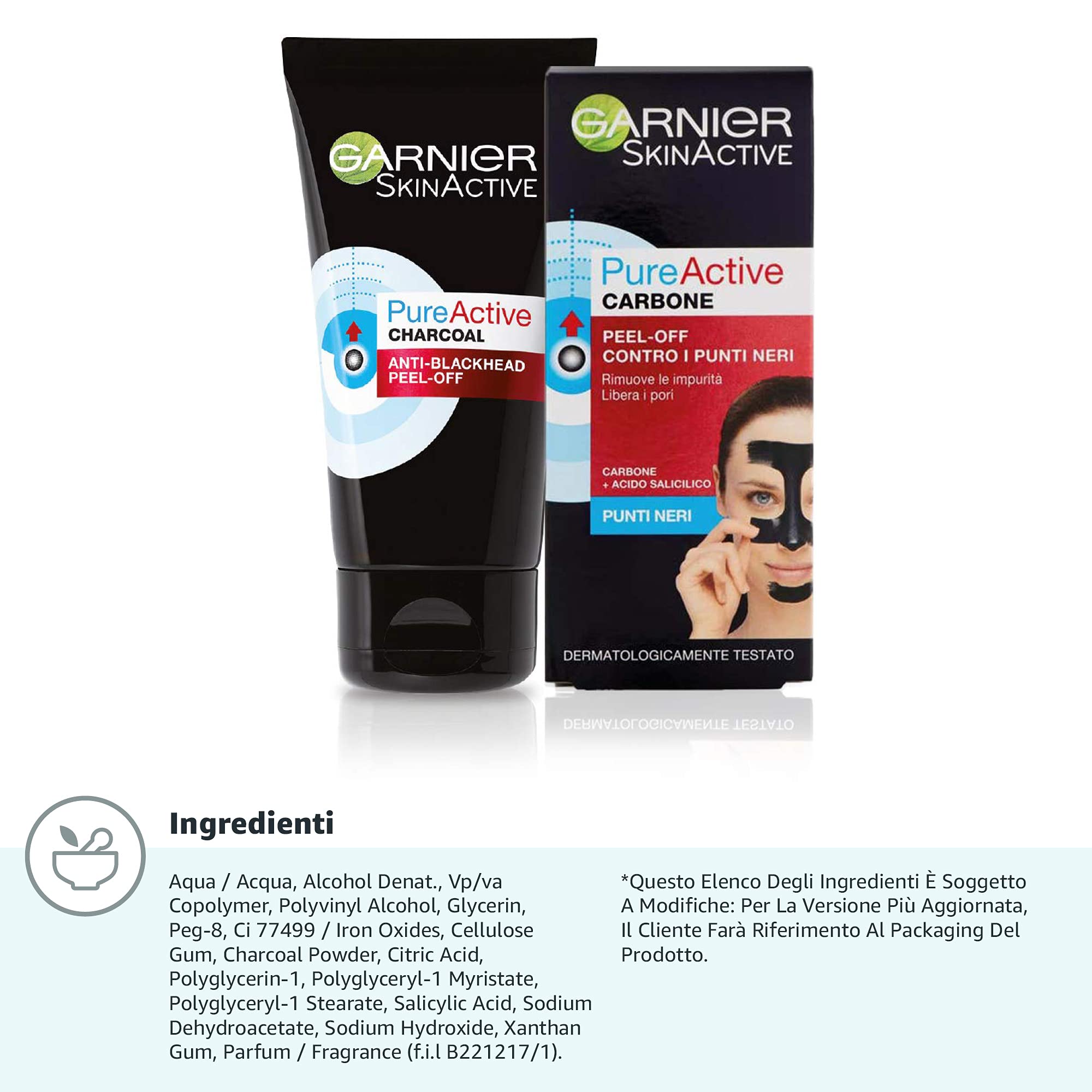 garnier-pure-active-maschera-peel-off-al-carbone-con-acido-salicilico-purificant image 5