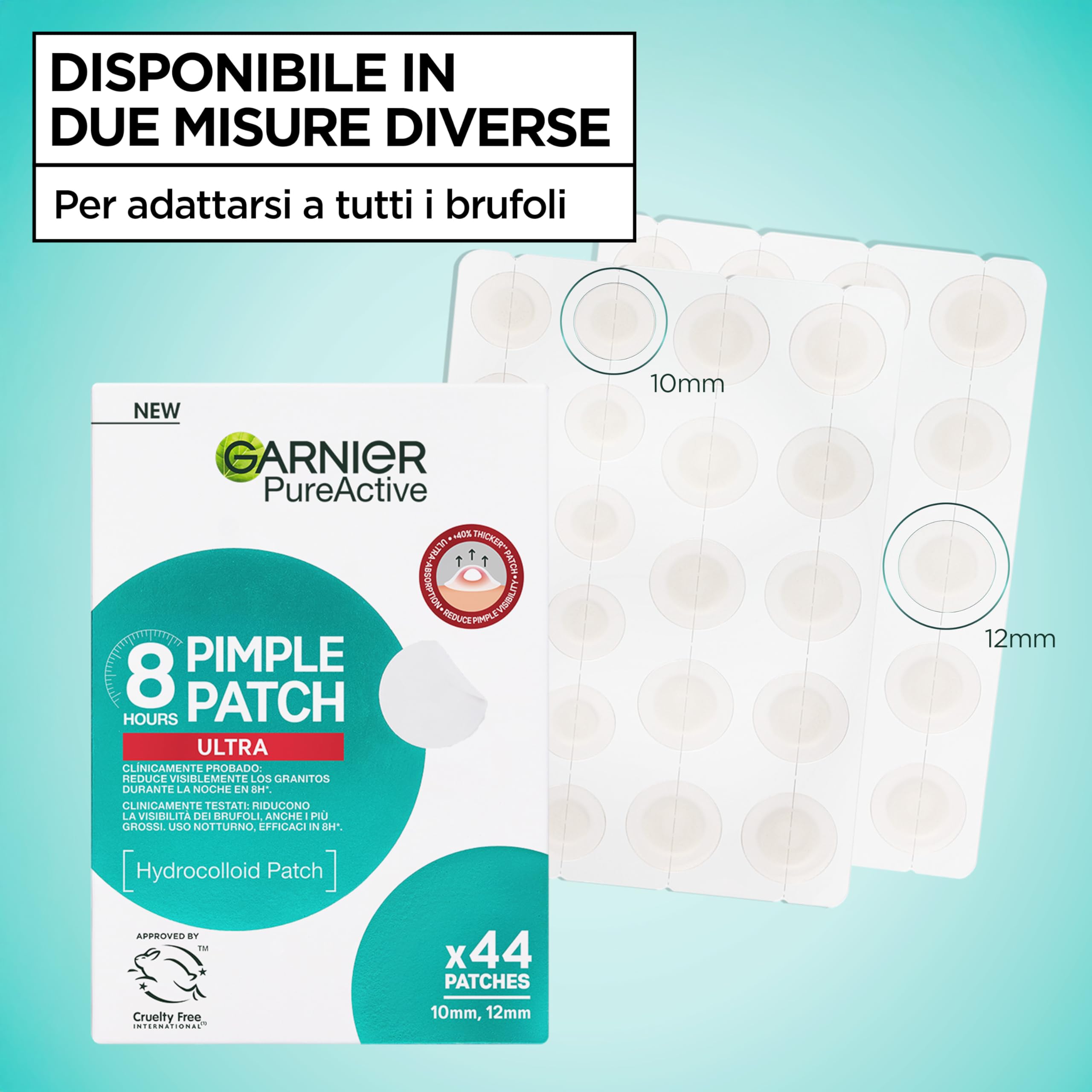 garnier-pure-active-pimple-patch-8-ore-ultra-44-cerotti-idrocolloidali-invisibil image 7
