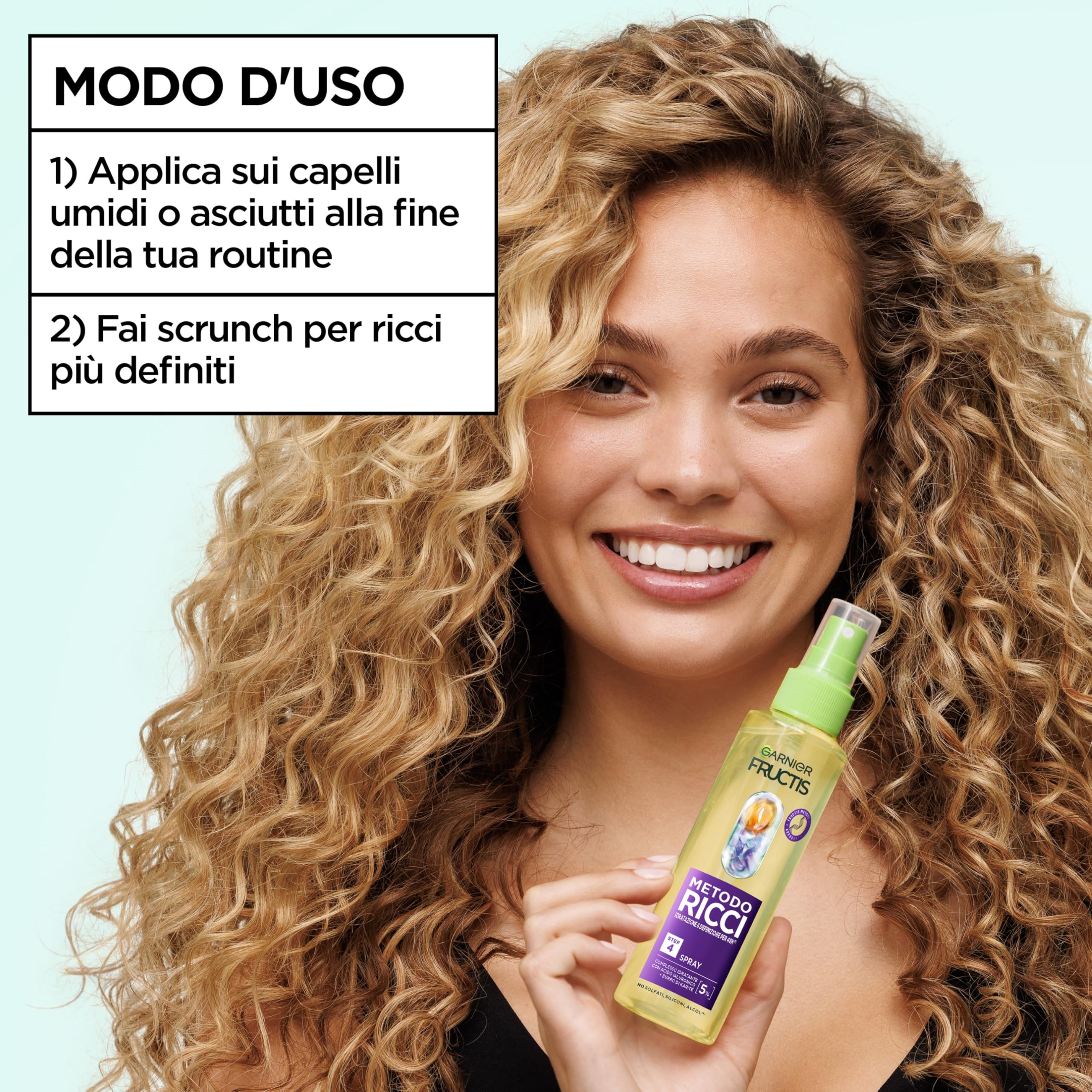 garnier-fructis-metodo-ricci-spray-idratante-per-capelli-ricci-150-ml-con-acido- image 7